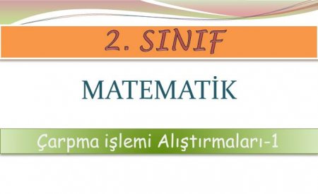 2. Sınıf Matematik Yan Yana Çarpma İşlemi Alıştırmaları -1