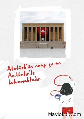 1. Sınıf Hayat Bilgisi Atatürk'ün Hayatı İle İlgili Afiş Çalışmaları