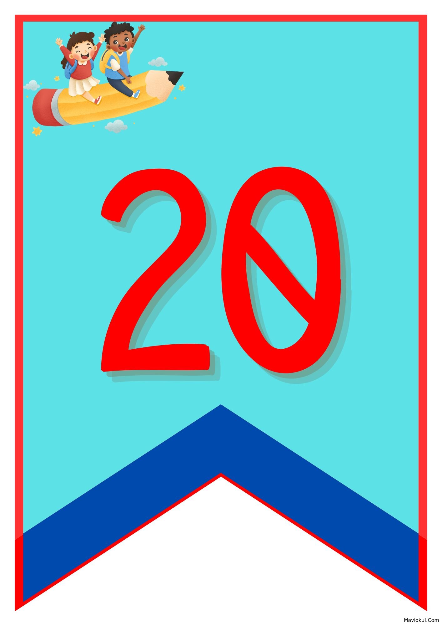 1. Sınıf Ritmik Saymalar Pano İçin