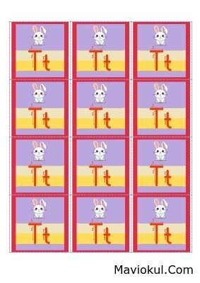 Tt Sesi Defter Çalışması