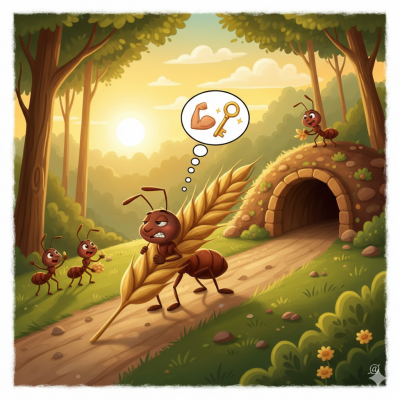 Karınca Tıkıt'ın Buğday Tanesi